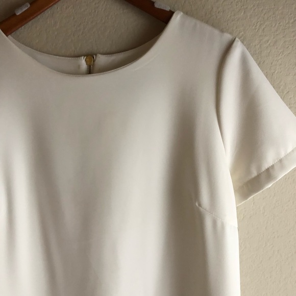 Lulu Cream Shift Dress - Picture 2 of 7